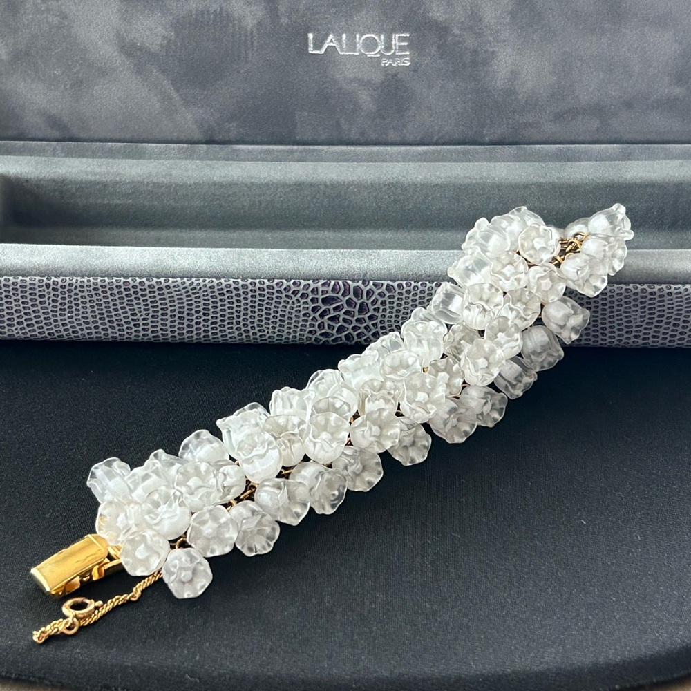 Authentic Lalique Miguet Bracelet